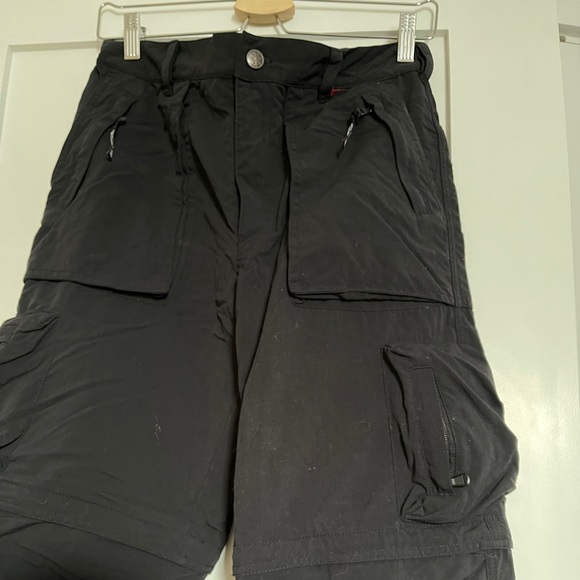 Black Outdoor Trackpants - Picture 3 of 7